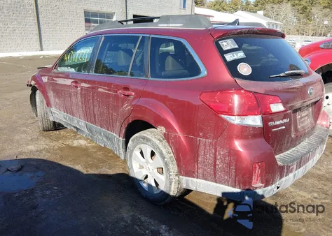 2011 Subaru Outback 2.5I Limited from USA, damaged, VIN 4S4BRBKC5B3429388